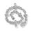 Thumbnail: UWIN Heavy Miami Cuban Link Chain Necklace for Men Baguettecz Infinity Shape Lin