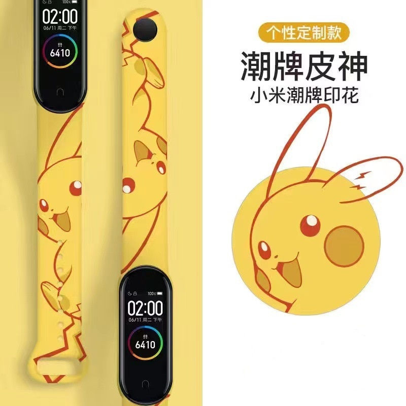 Thumbnail: Pokemon Pikachu Cartoon Digital Wristwatch Waterproof 