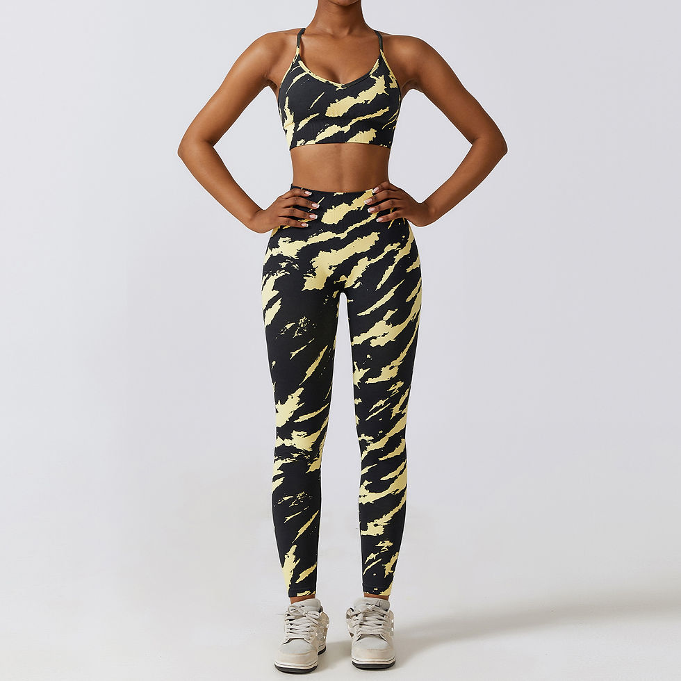 Thumbnail: Camouflage yoga pants