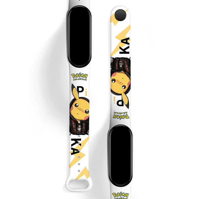 縮圖：Pokemon Pikachu Cartoon Digital Wristwatch Waterproof 