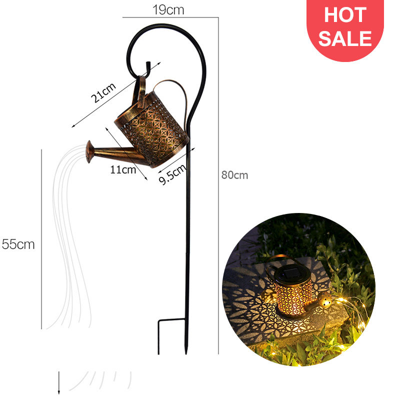 縮圖：Solar Watering Can Light 
