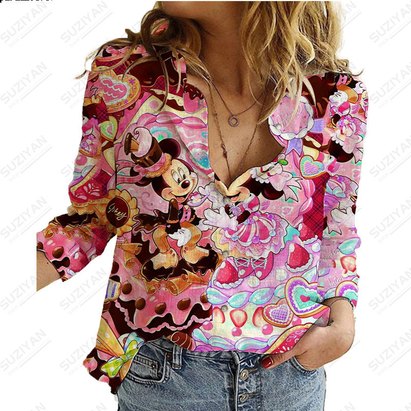 サムネイル：  Disney printed lonf sleeve