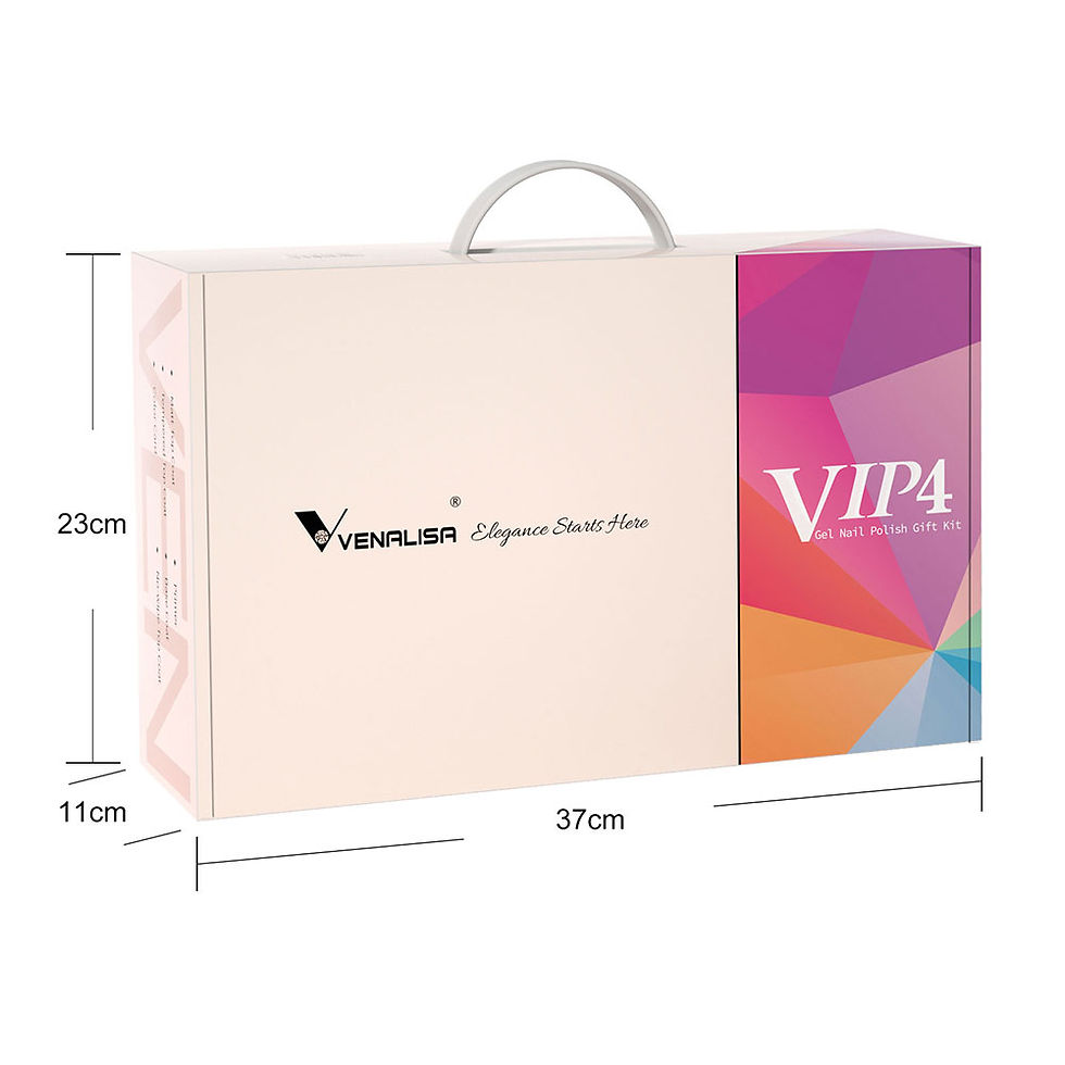 Thumbnail: New Fashion Color Venalisa Gel Polish Kit VIP4 