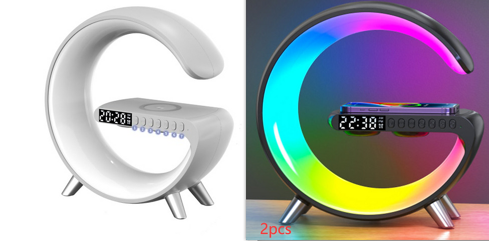 縮圖：2023 New Intelligent LED Lamp Bluetooth Speake Wireless Charger Atmosphere