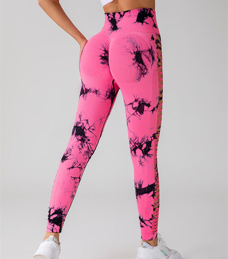 Miniature : Tie Dye hallow Yoga Pants