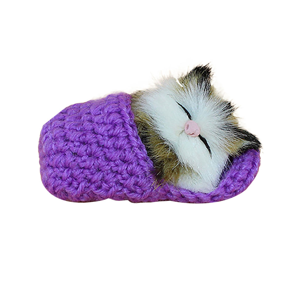 Thumbnail: Mini Lovely Simulation Sounding Shoe Kittens Cats 