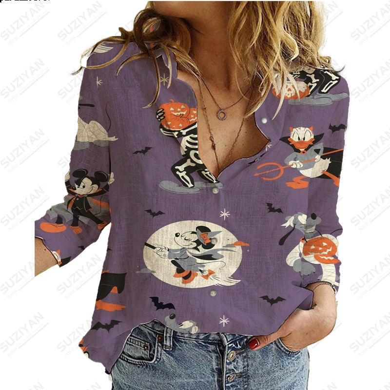 الصورة المصغرة:  Disney printed lonf sleeve