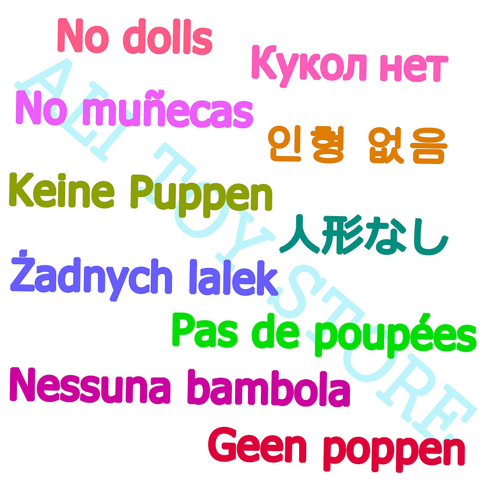 Miniatura: 32 Item/Set Doll Accessories=10 Mix Fashion 
