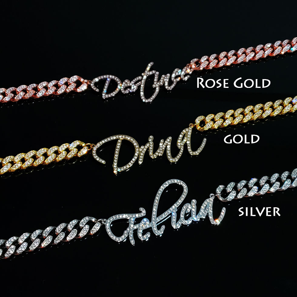 Miniatura: Crystal Necklace PersonalizedChoker