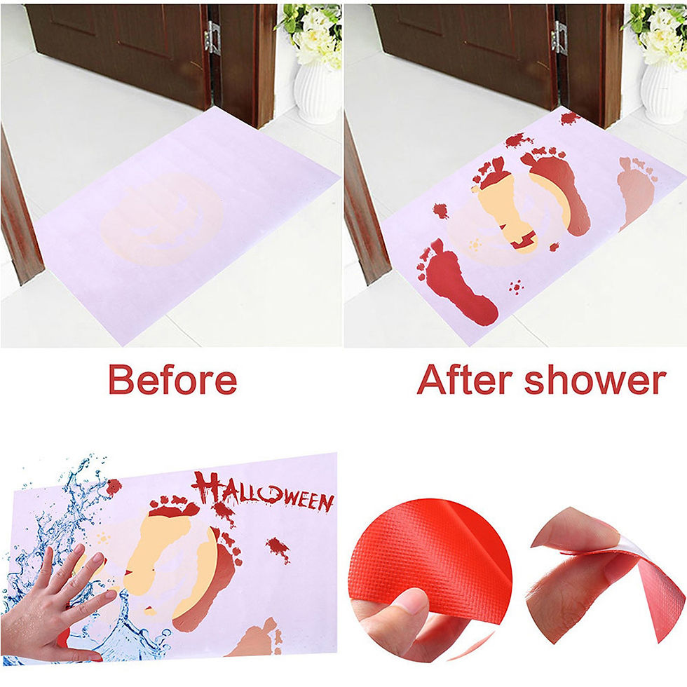 Thumbnail: Color Changing Quality Doormat Blood Novelty Bathroom Mat