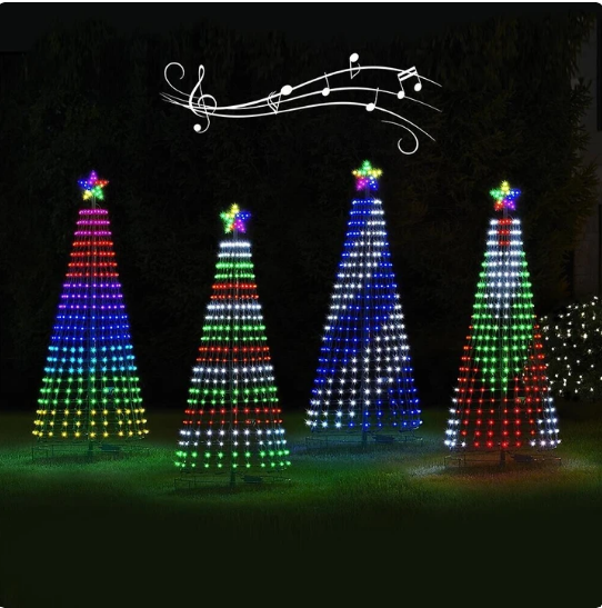 縮圖：Multi Color LED Animated Outdoor Christmas Tree Lights