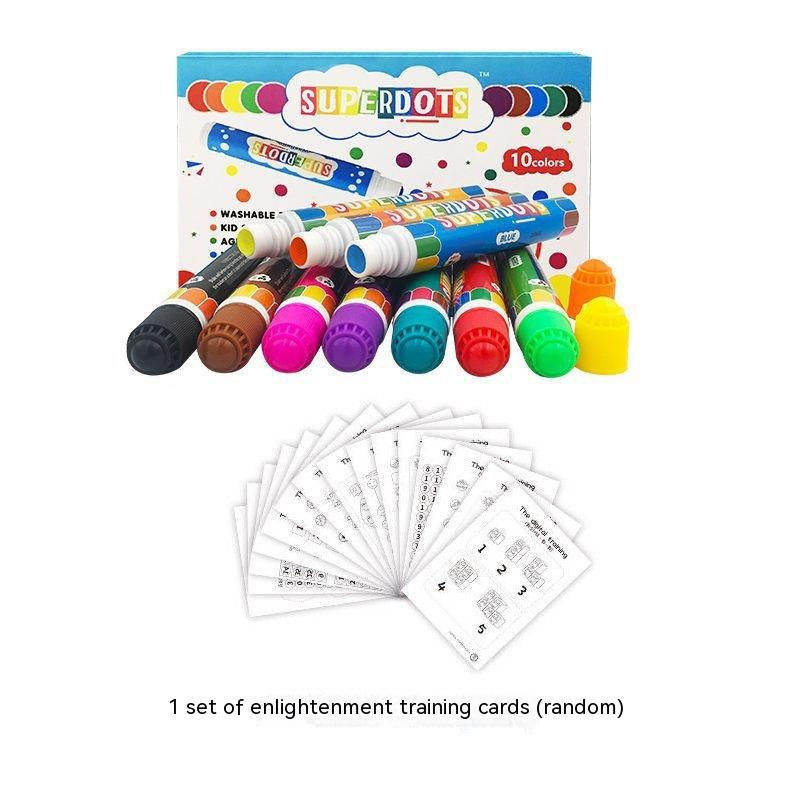 Thumbnail: Children's Graffiti Painting Stationery Coloring Early Education Gift Box