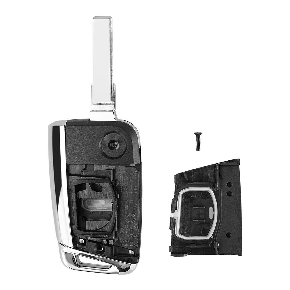 Thumbnail: Okeytech Remote Car Key Shell Fob For VW Skoda Octavia A7 VW Golf 7 MK7 Seat Leo