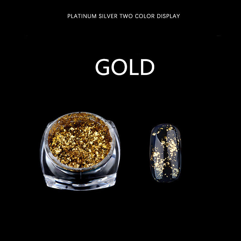 Thumbnail: 1 Box Chameleon 3D DIY Flakes Sequins Nail Glitter Powder 