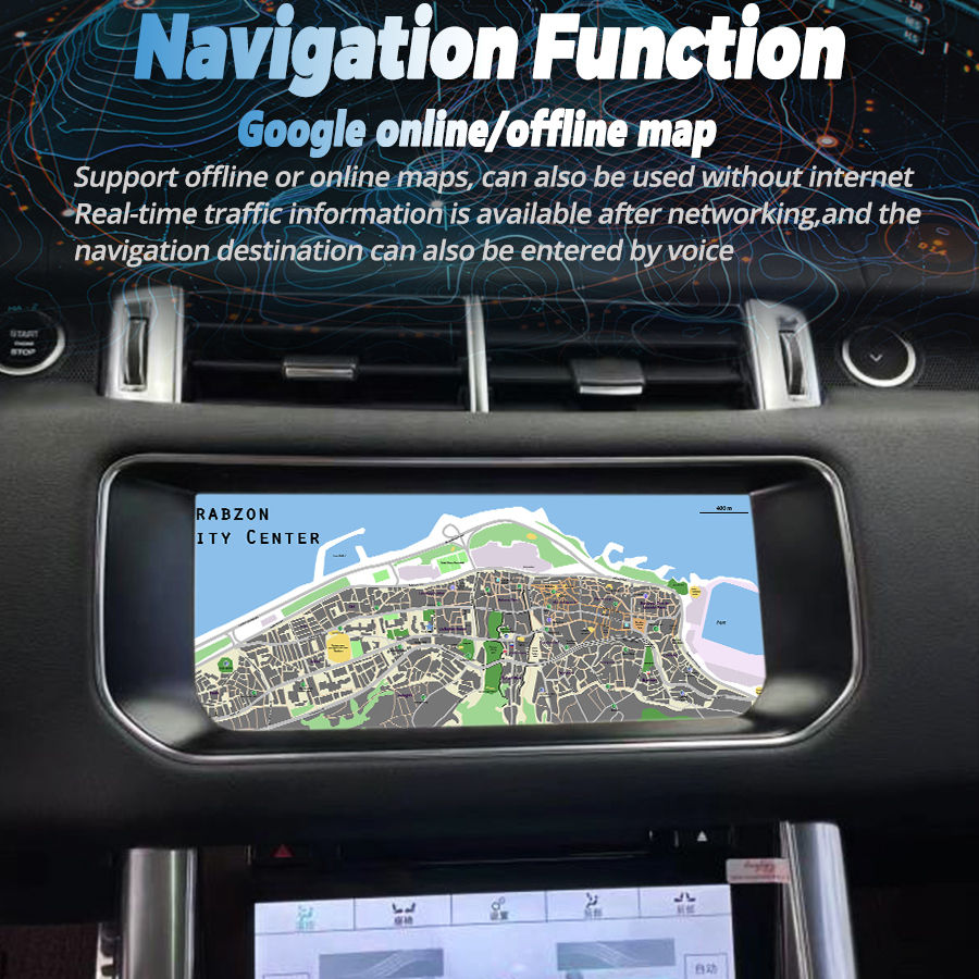 Thumbnail: For Land Rover Range Rover Vogue Sport 2012-2019 10.25" Qled Screen Car Android 