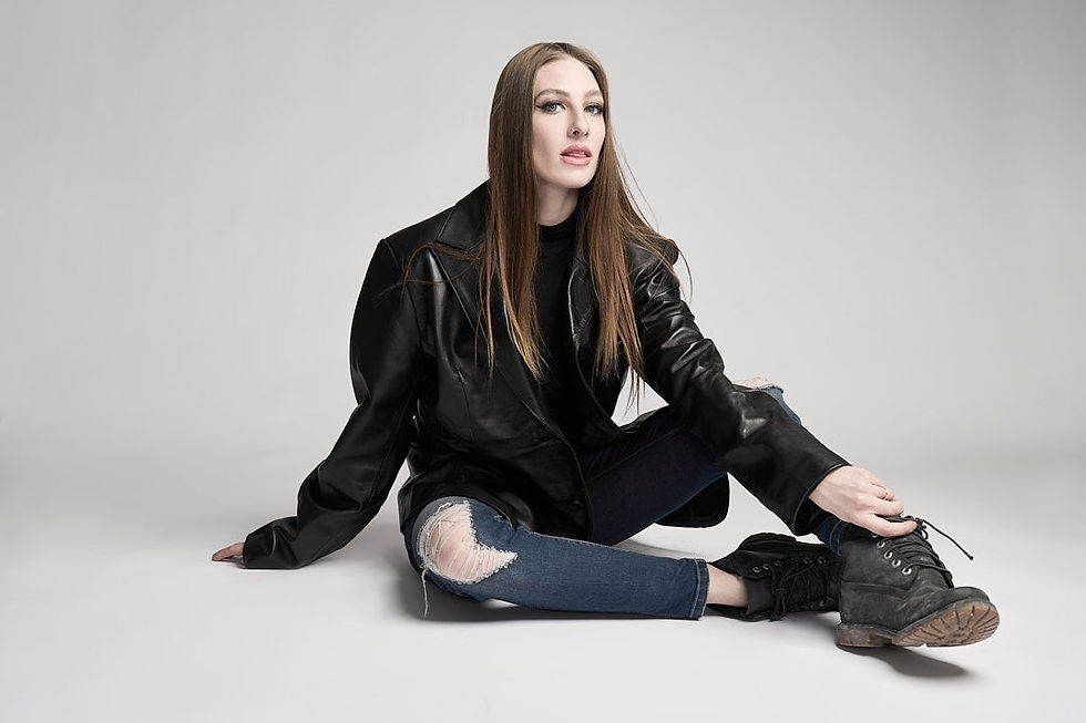 Miniaturbild: Annalise Womens Leather Jacket
