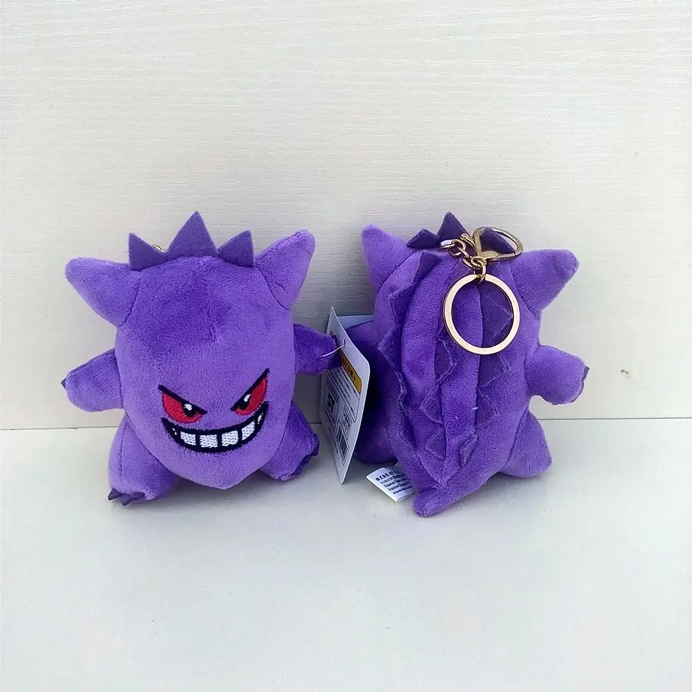 Thumbnail: 50PC/lot Pokemon Squirtle Charmander Bulbasaur Pikachus Plush Doll 12cm Pendant 
