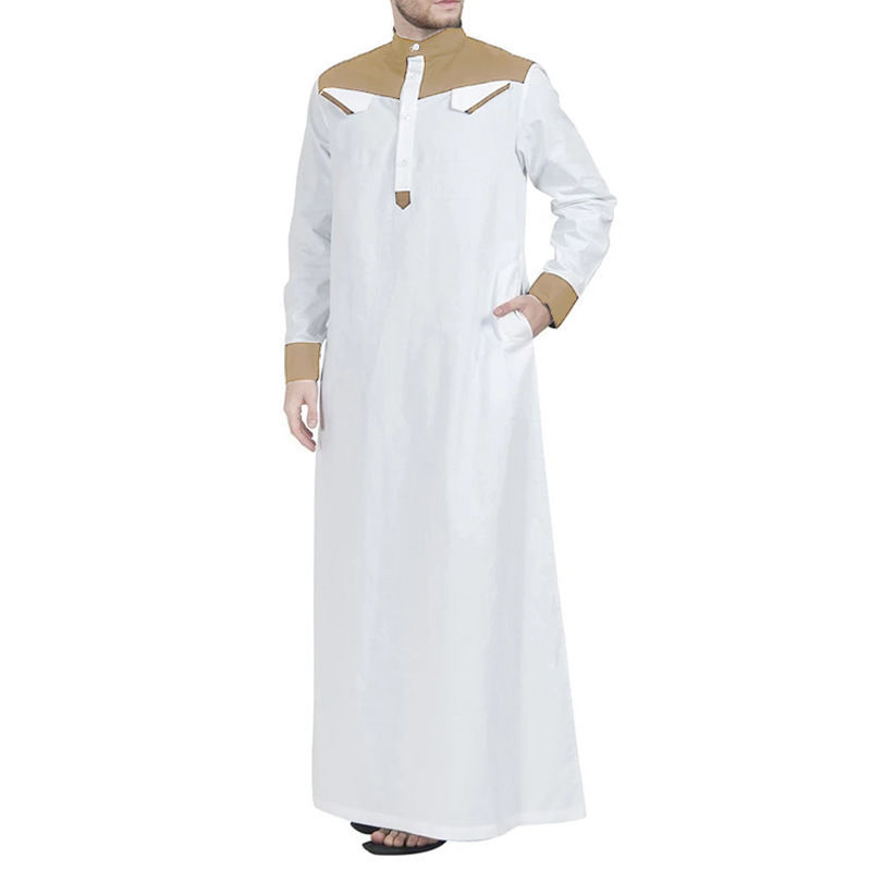 Thumbnail: Men's Loose Contrasting Fashion Robe