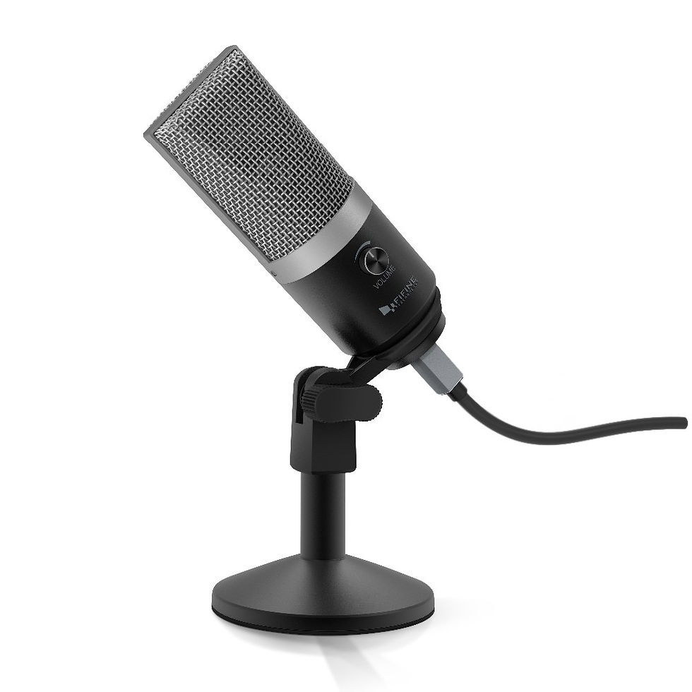 Thumbnail: FIFINE USB condenser microphone for computer 