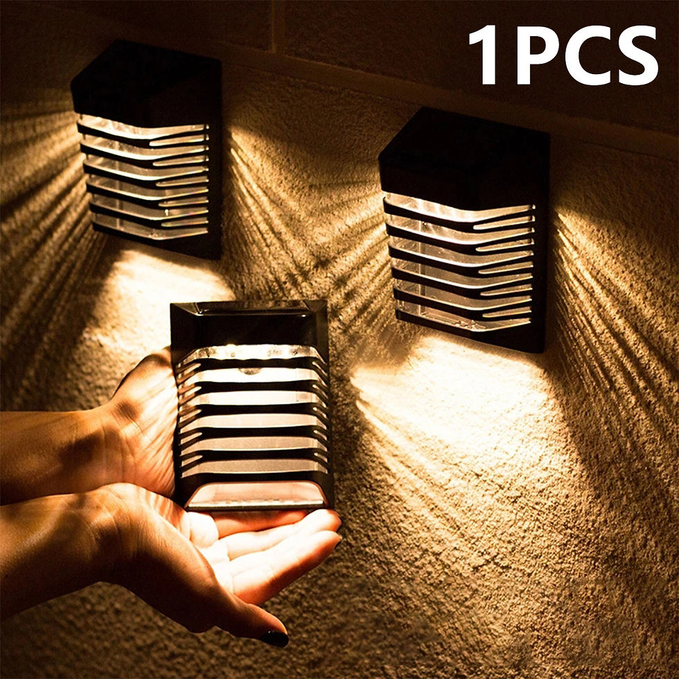Thumbnail: Retro LED Lantern Solar Lights Outdoor Solar Fence Lights Waterproof Deck Lights