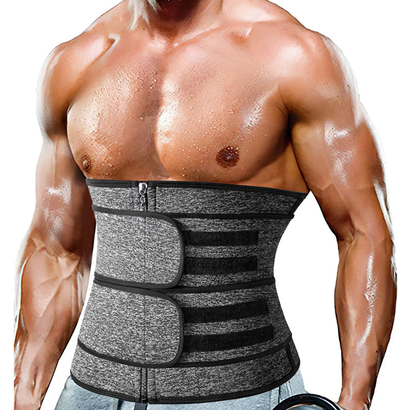 Thumbnail: Men Waist Trainer Back Support Slimming Lumbar Belt Military Tactical Belt Gym A