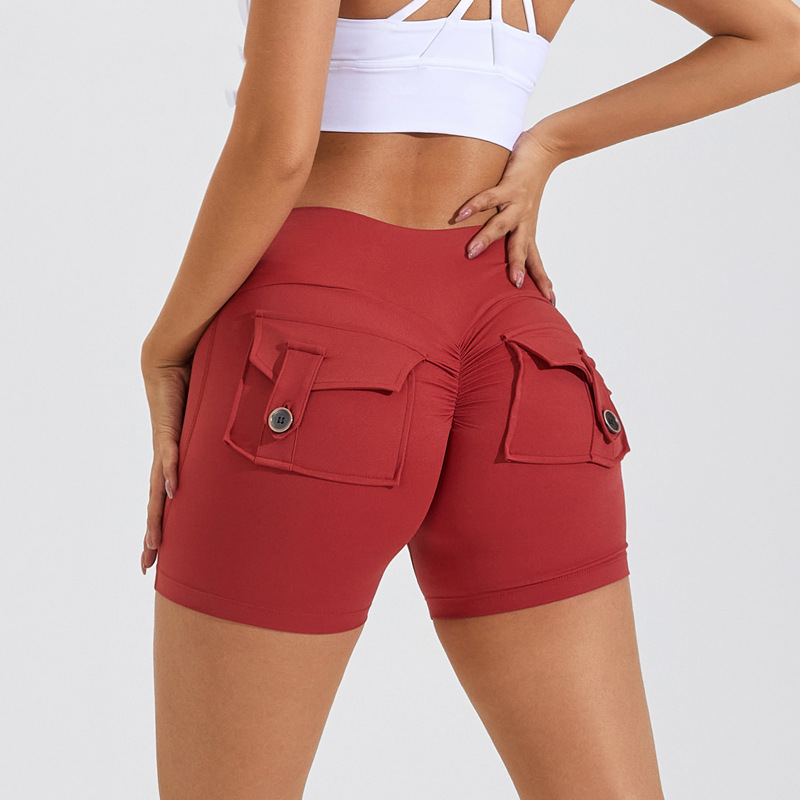 Thumbnail: Waist Hip yoga pants Pockets Quick Dry