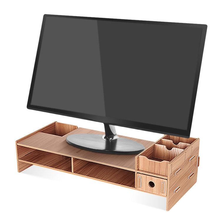 Thumbnail:  Multi-function Desktop Monitor Stand Computer Screen Riser 