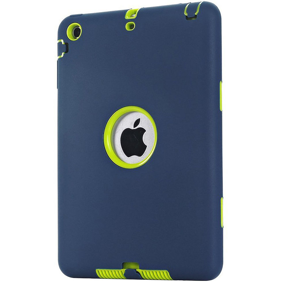 Thumbnail:  iPad Mini  3 in1 Anti-slip Hybrid Protective Heavy Duty Rugged Shockproof 