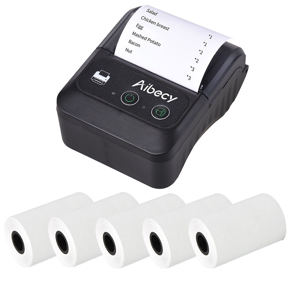 Thumbnail:  Mini Impresora Label Printer Wireless BT 58mm 