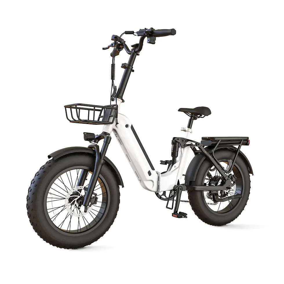 Thumbnail: Electric City E Bike 1000w 48v15ah 30ah Fat Tire Folding 20inch Electric Bicycle