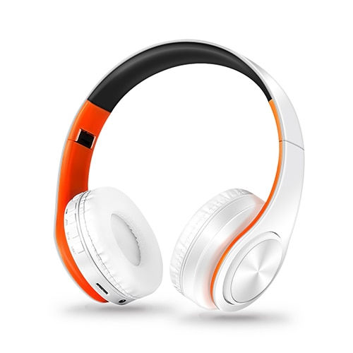 Thumbnail: HIFI Stereo Earphones Bluetooth Headphone Music Headset FM and Support SD Card w
