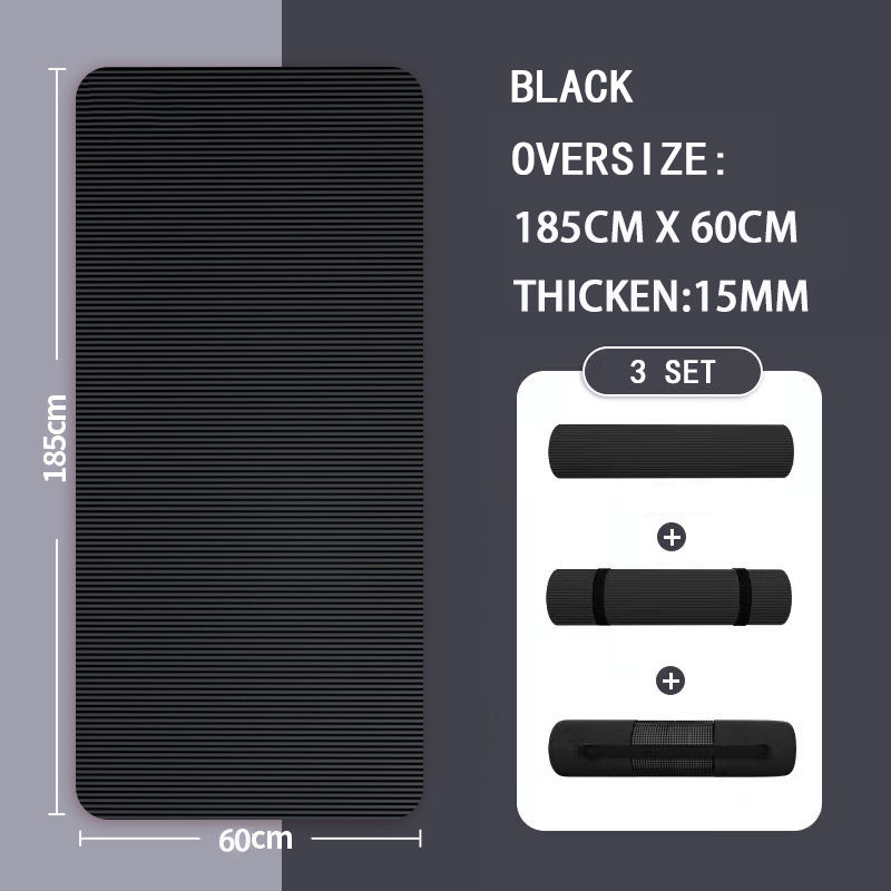 Thumbnail: 2Meter Longer Yoga Mat Super Large Lengthened Yoga Mat Men's Special High Qualit