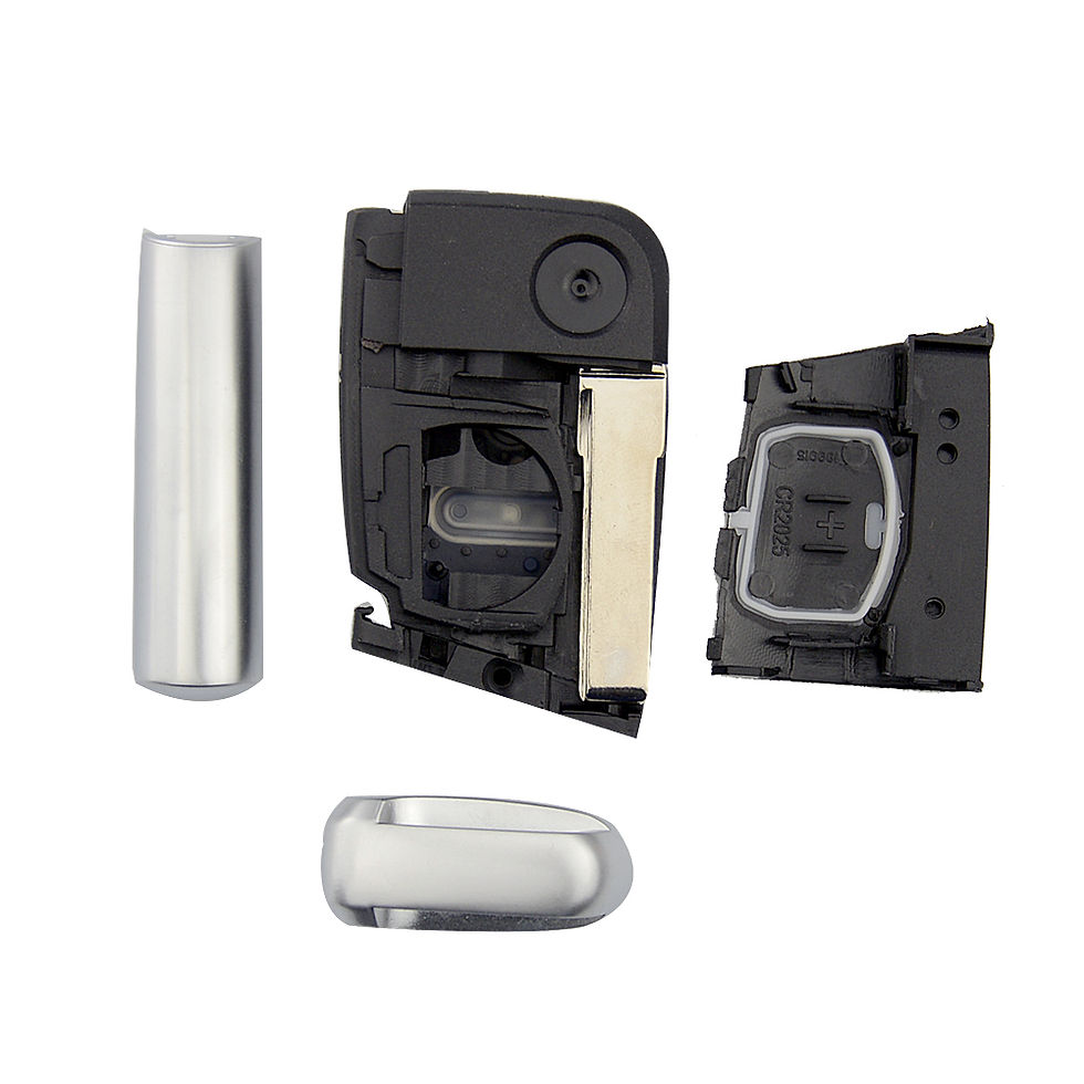 Thumbnail: Okeytech Remote Car Key Shell Fob For VW Skoda Octavia A7 VW Golf 7 MK7 Seat Leo