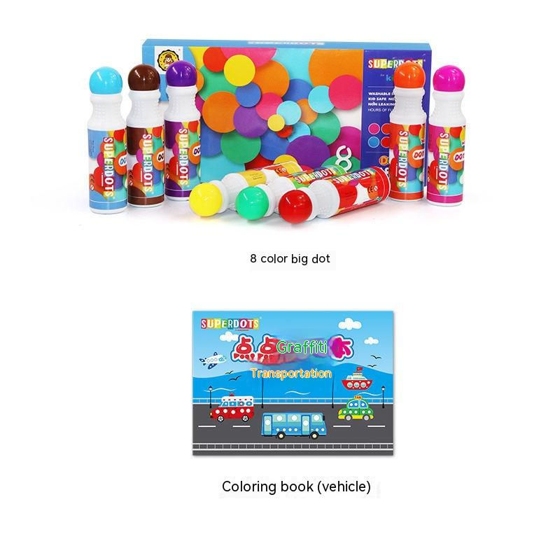 Thumbnail: Children's Graffiti Painting Stationery Coloring Early Education Gift Box