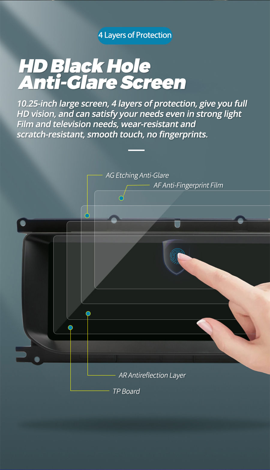 Thumbnail: For Land Rover Range Rover Vogue Sport 2012-2019 10.25" Qled Screen Car Android 