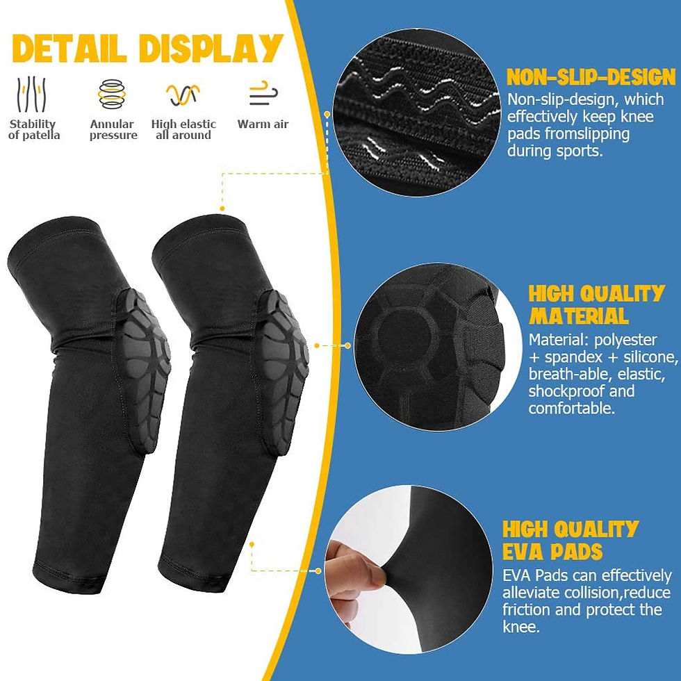 Miniatyrbild: honeycomb Compression Knee Pad/Elbow Pad Guards