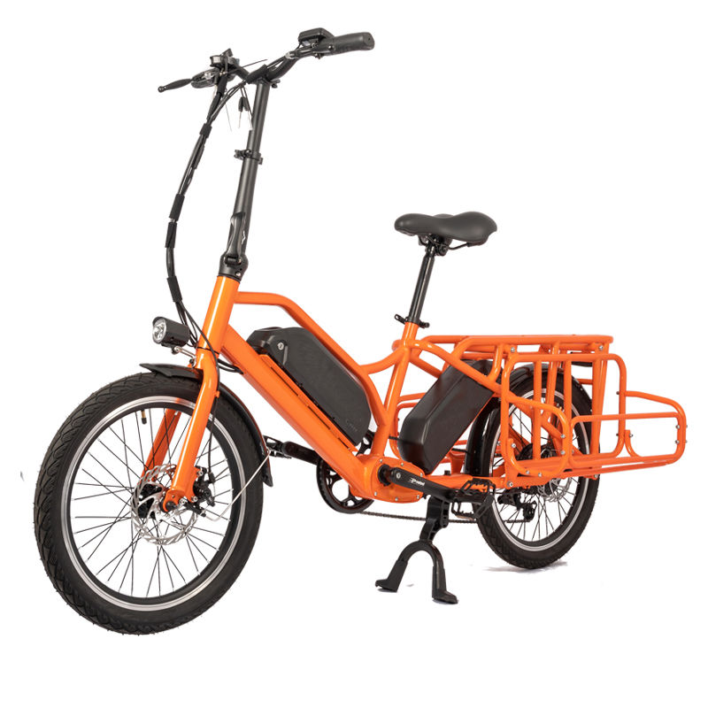 Thumbnail: Wholesale Cheap Steel Alloy Frame Electric Bike 250W 350W 500W Dual Battery Long