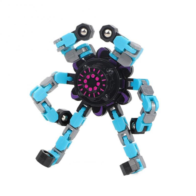 Miniatura: Creative Chain Antistress Toy Fingertip Spinner 