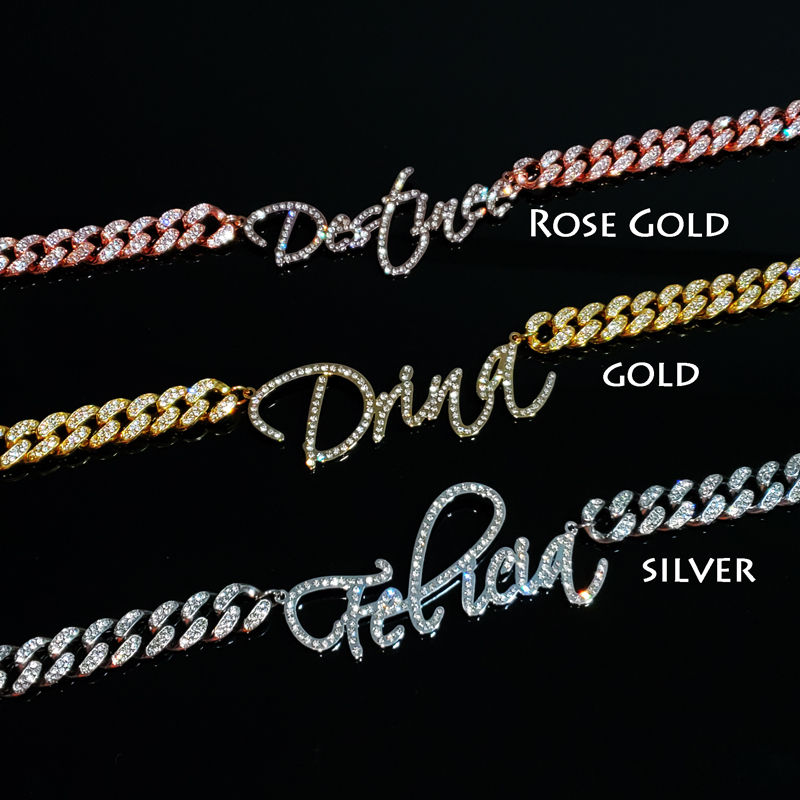 Thumbnail: Crystal Necklace PersonalizedChoker