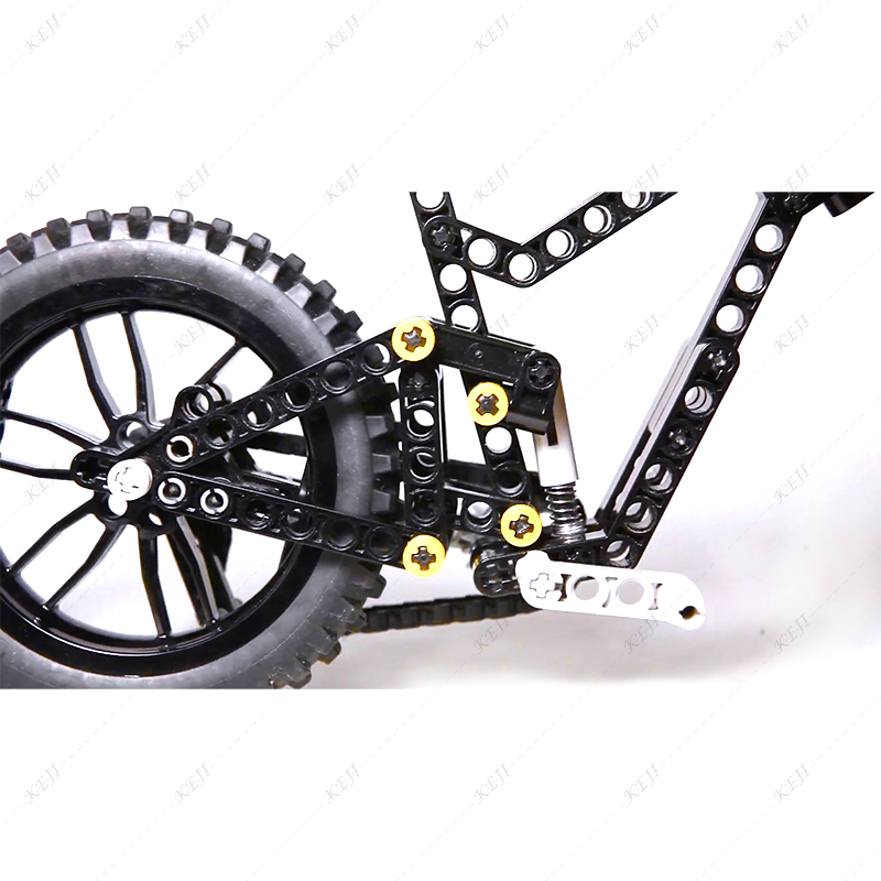 Thumbnail: KEJI MOC Downhill Mountain Bike Riding Off Road Full Suspension Model Building B