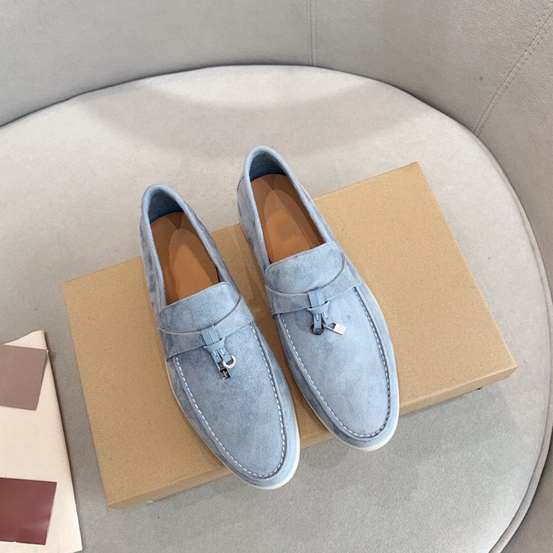 Thumbnail: Women Loafers 2023 Boat Shoes 