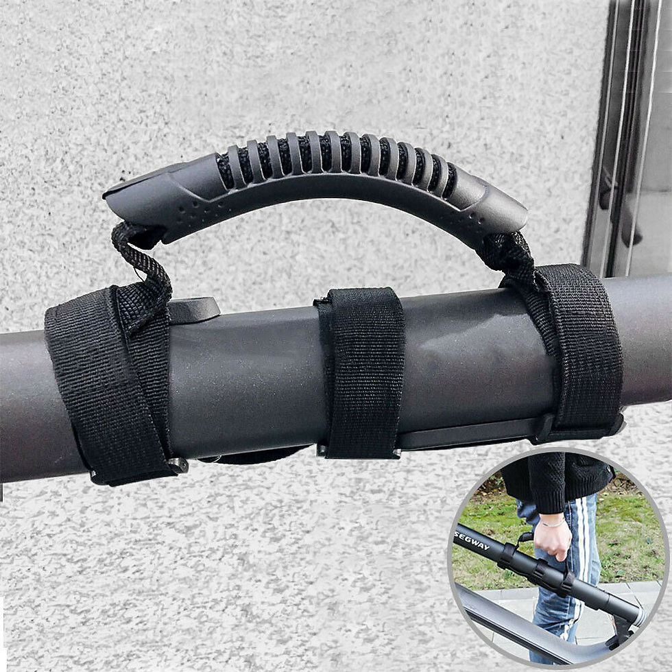 Miniaturebillede: Electric Bike Scooter Hand Carrying Straps Skateboard Portable Handle Band Belt 