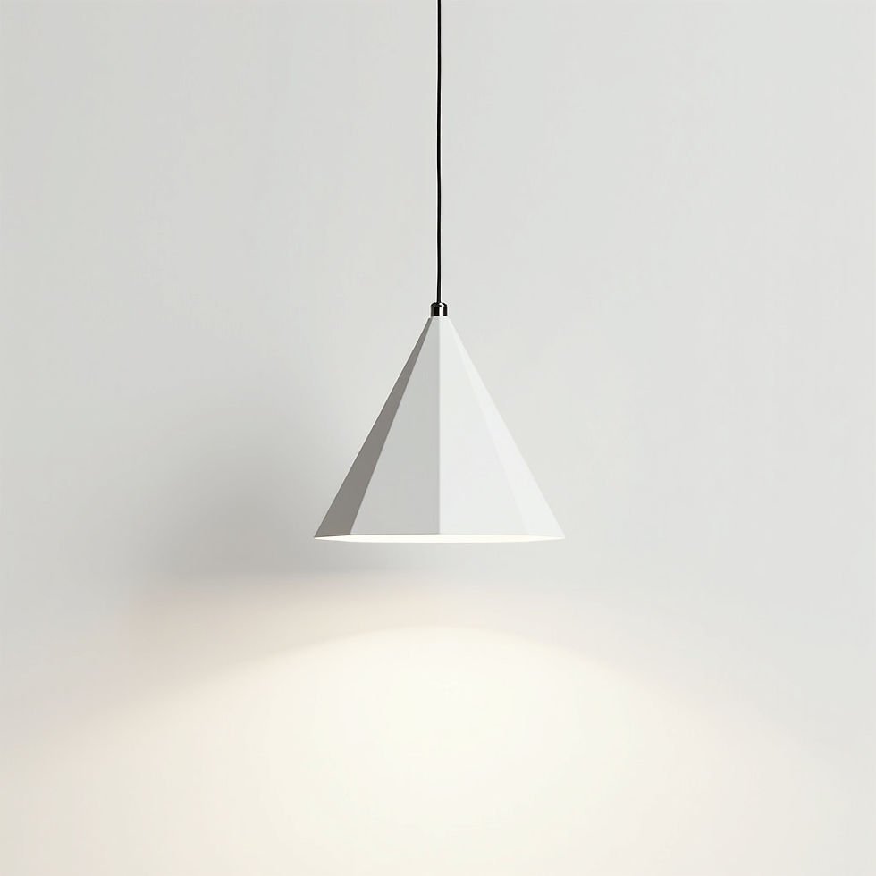 Geometric Pendant Light