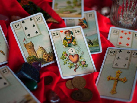 Baralho Cigano - Cartas na saúde.