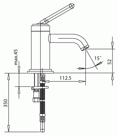 Miniatura: Bateria umywalkowa Jado New Haven L4042AA