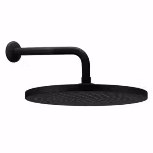 Miniatura: Plaro ducha Conjunto grifería mezclador ducha monocontrol Línea Dessin Negro Mate