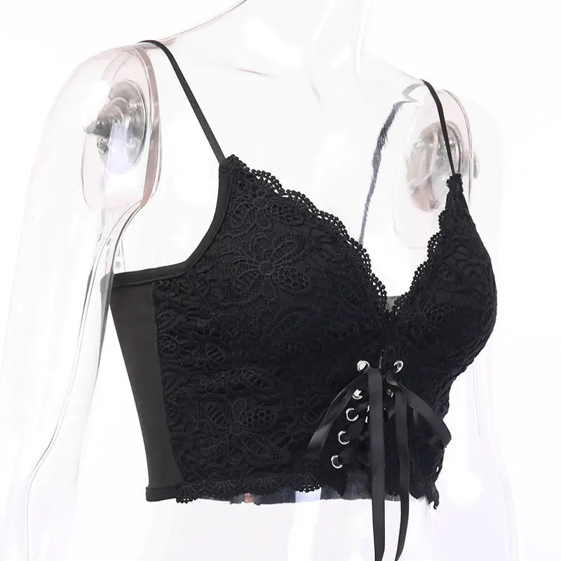 Thumbnail: Floral Goth Camisole Ah0228