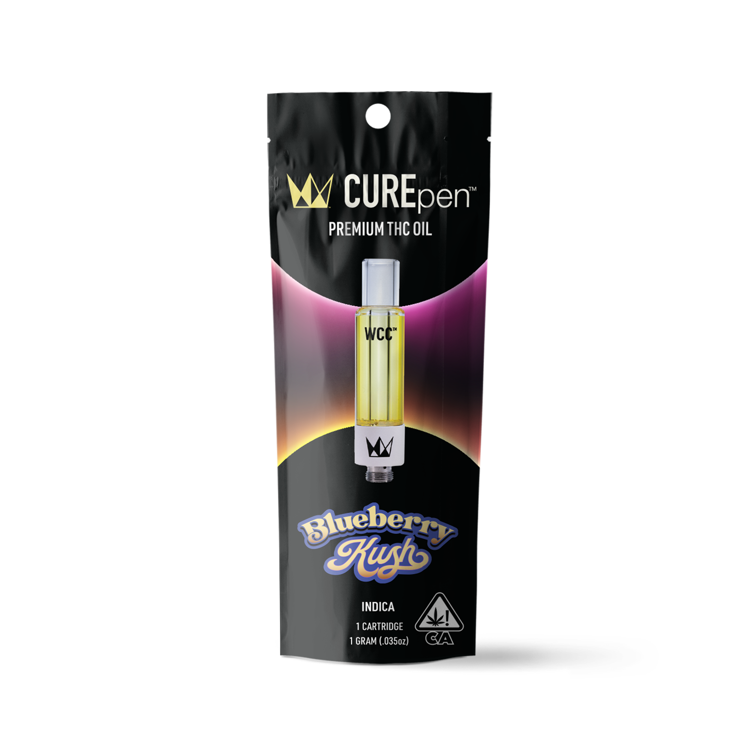 WCC - Cartridge - Blueberry Kush 1g