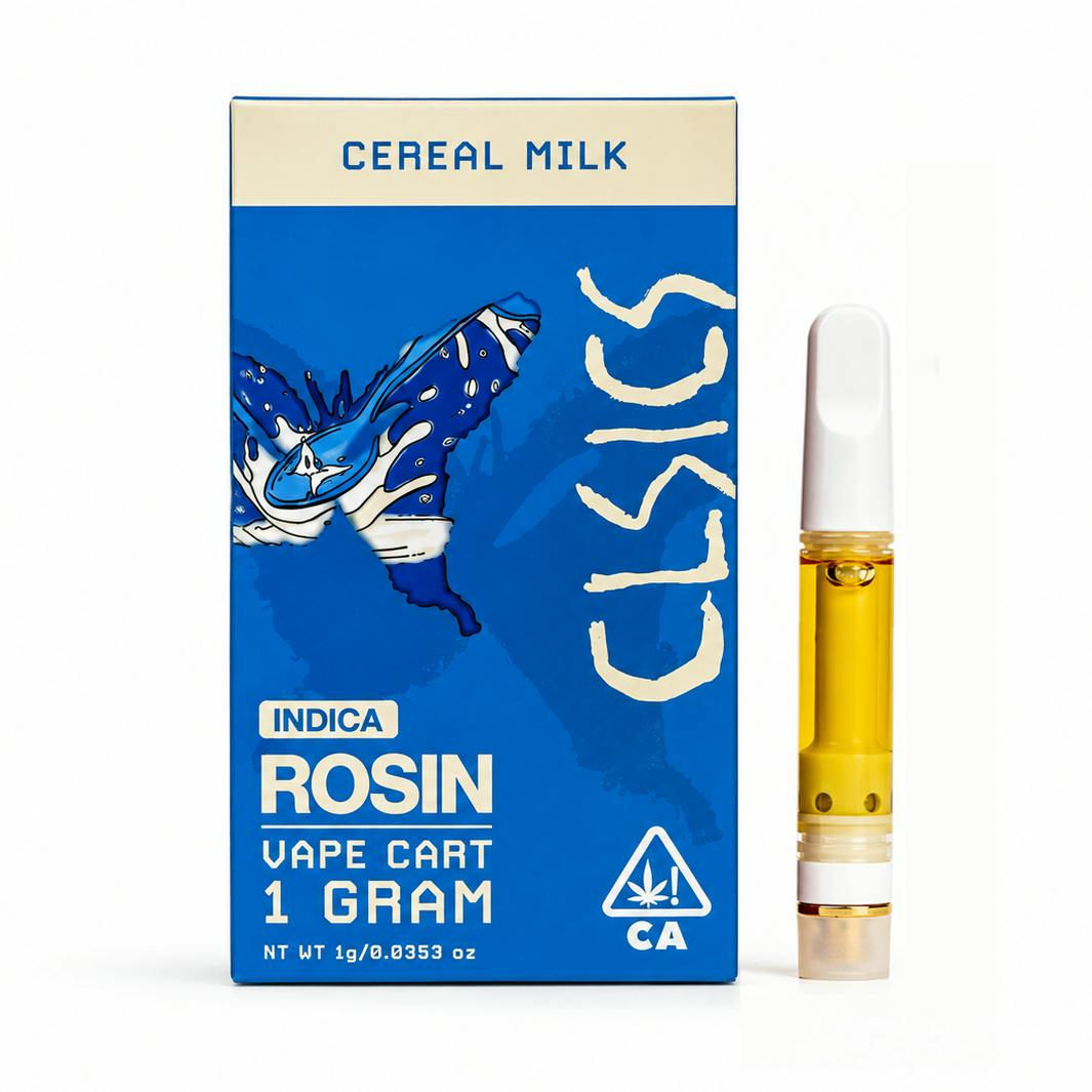 CLSICS -Cereal Milk - Live Rosin Cartridge 1g