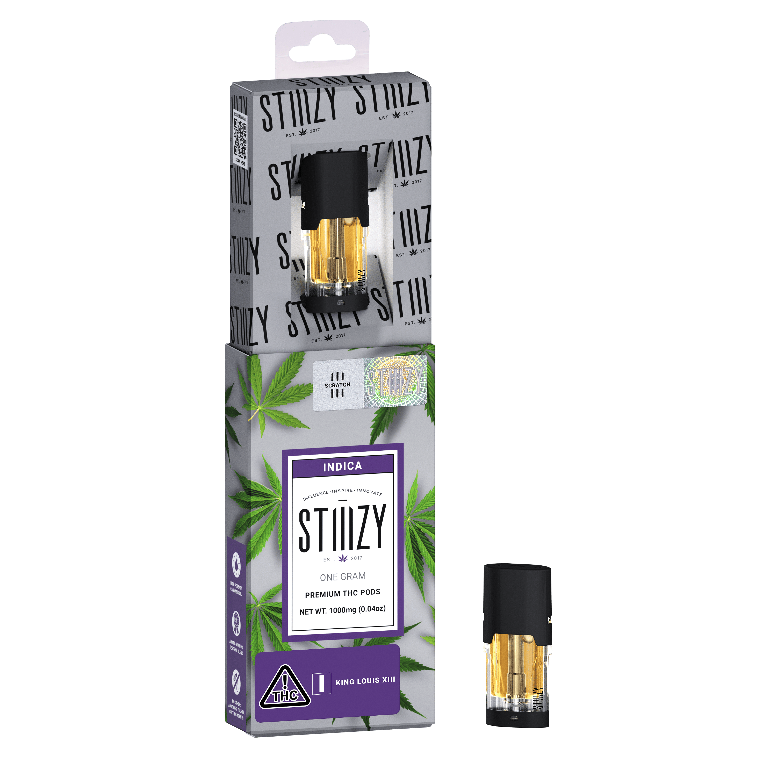 STIIIZY - Pod - King Louis XIII 1g